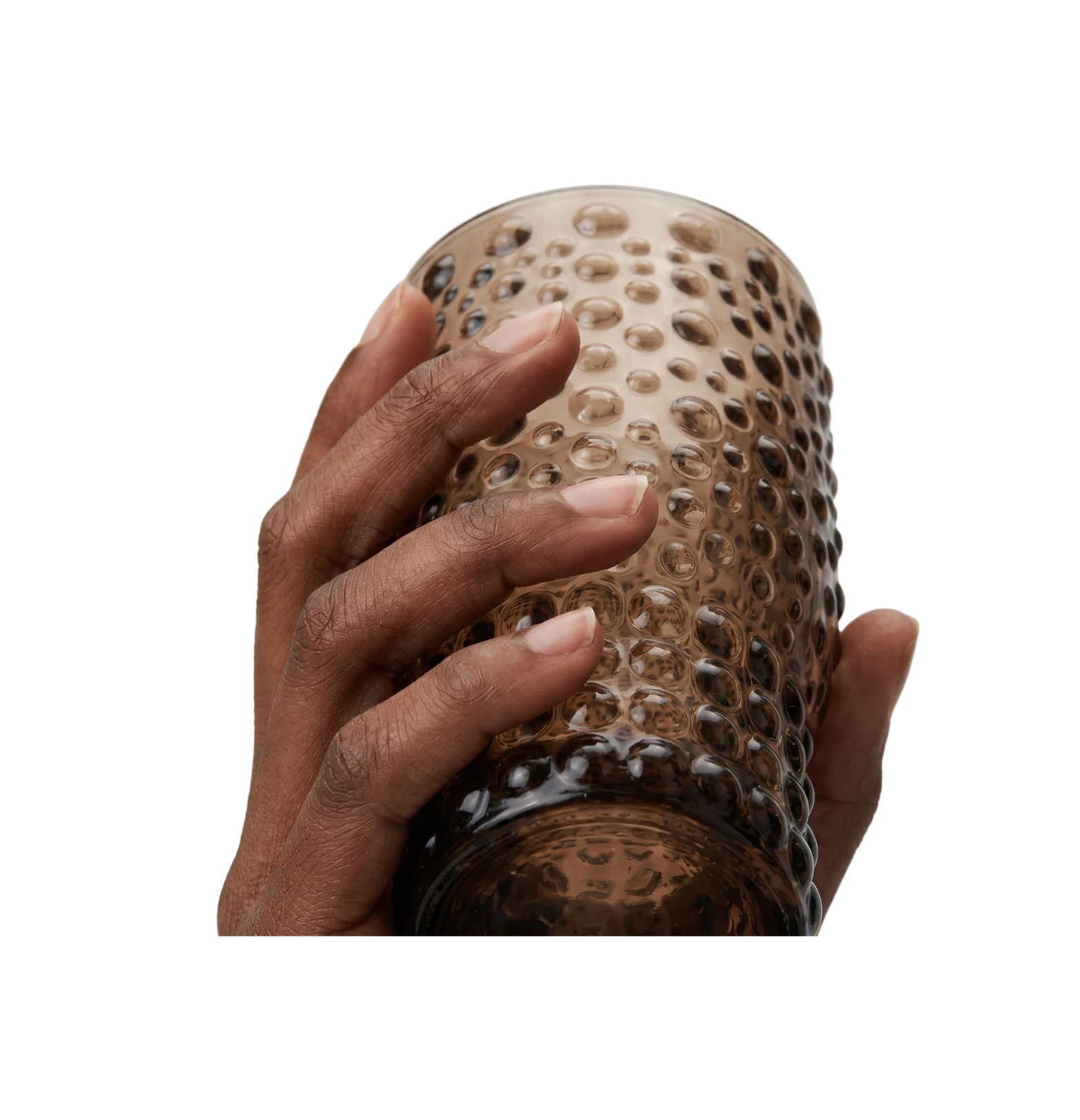 SiO₂ cradled in the palm