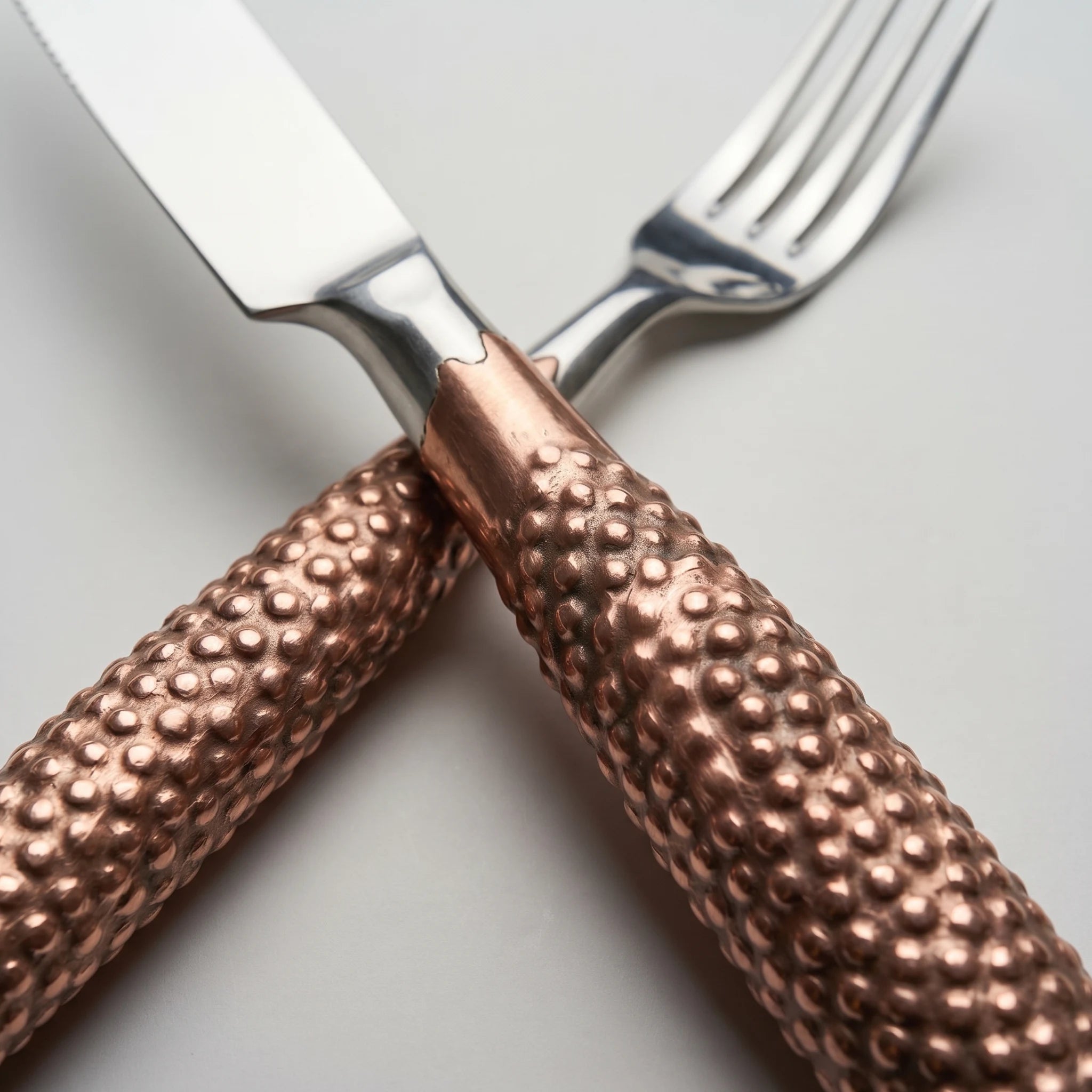 Cu+Cr in Copper, knife and fork crossed